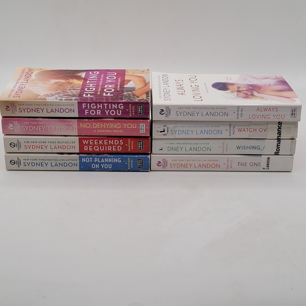 Sydney Landon Danvers Series Lot 8 Paperback First Printings Library Good